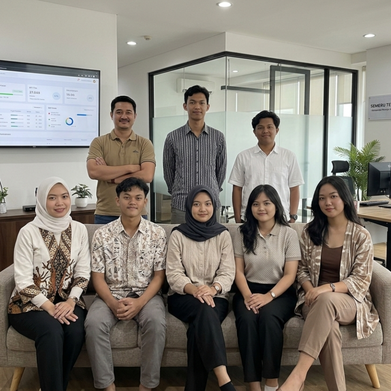 Tim SEO kami di kantor Surabaya